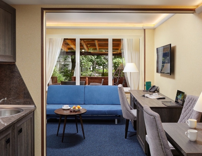 Апартаменты однокомнатные с верандой (корпус 2) - Парк-отель ZVENIGOROD / Звенигород